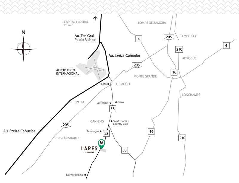 Mapa LARES
